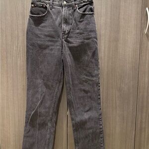 Abercrombie & Fitch Black Straight Jeans Classic Style